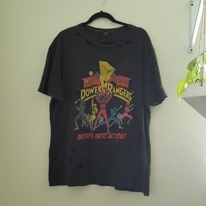 power rangers t shirt zara